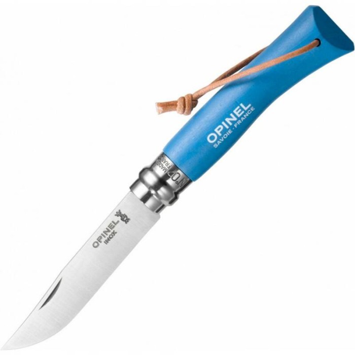Нож Opinel №7 Trekking голубой
