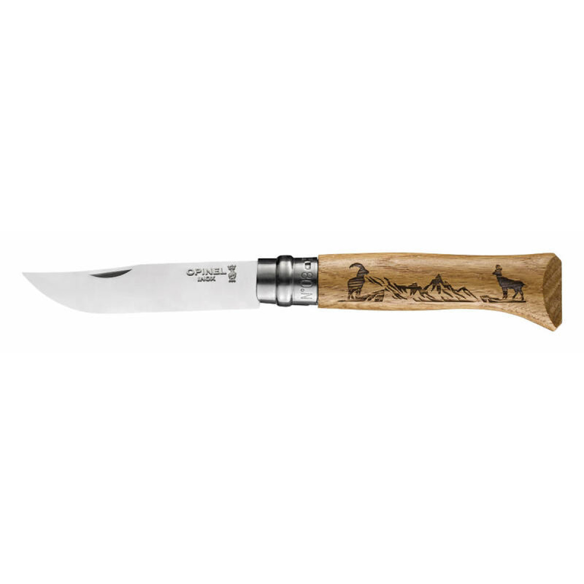 Нож Opinel №8 Animalia Chamois 002336 2