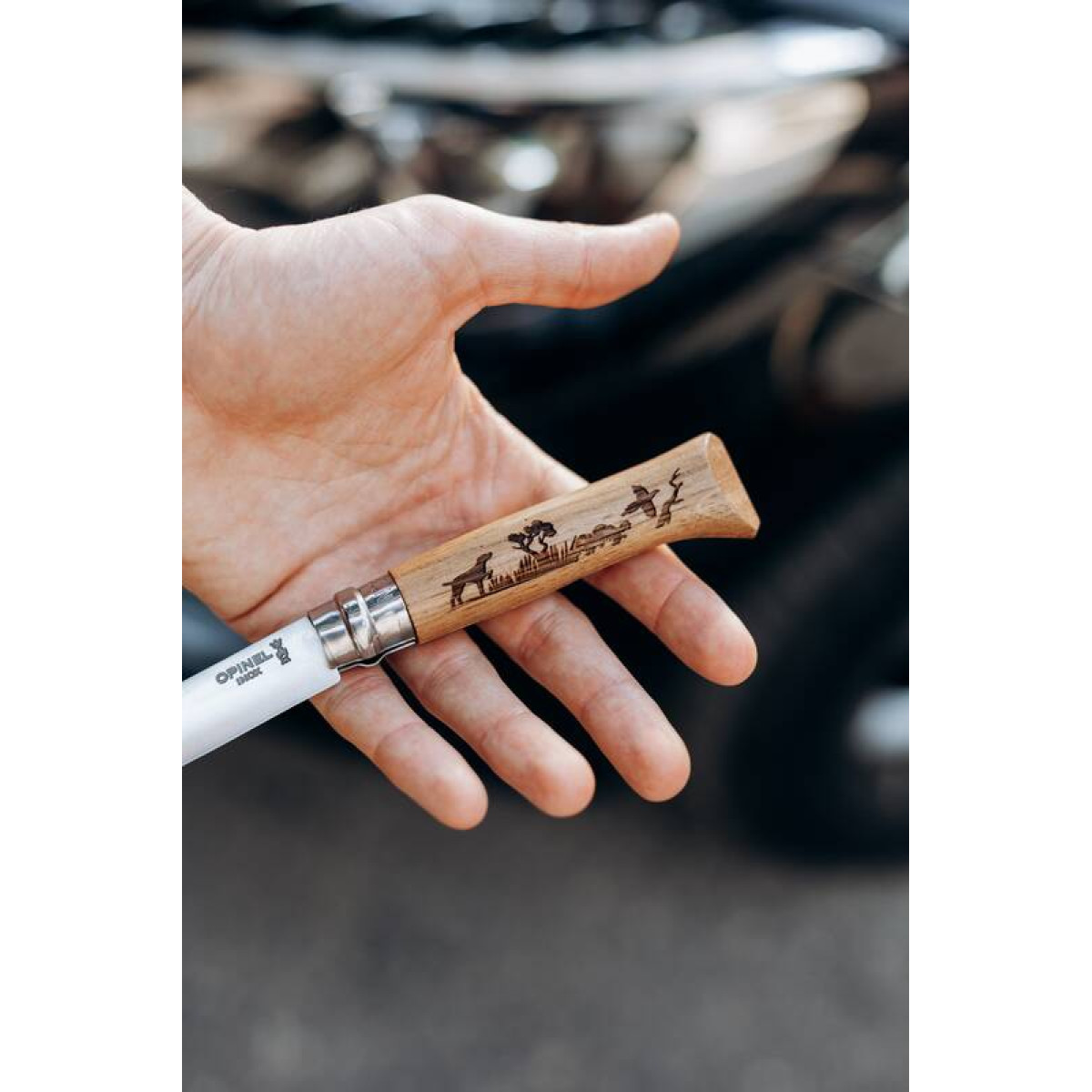 Нож Opinel №8 Animalia Dog 002335 4