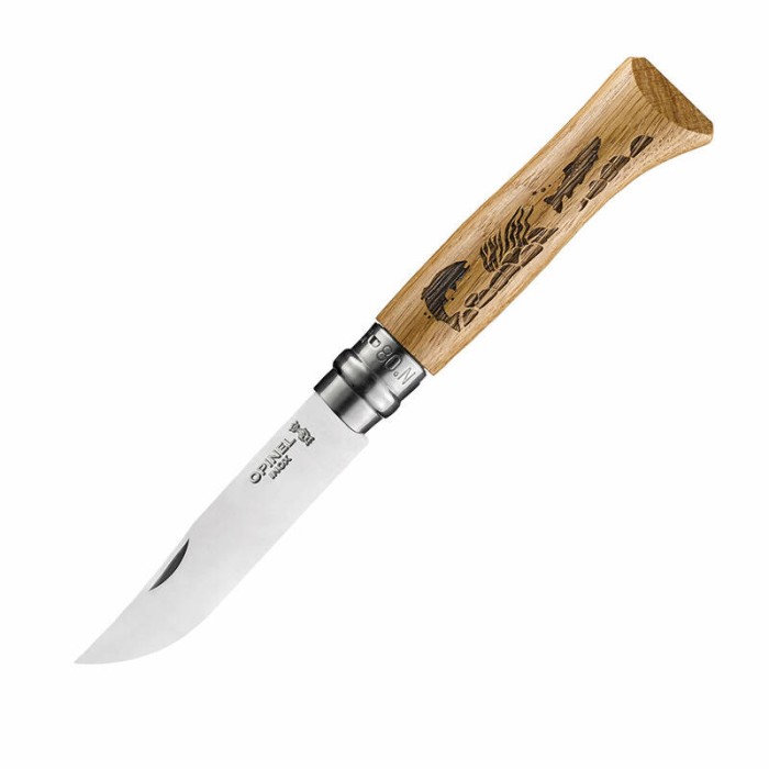 Нож Opinel №8 Animalia Fish 002334