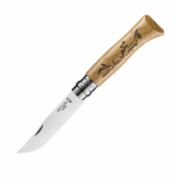 Нож Opinel №8 Animalia Hare 002333