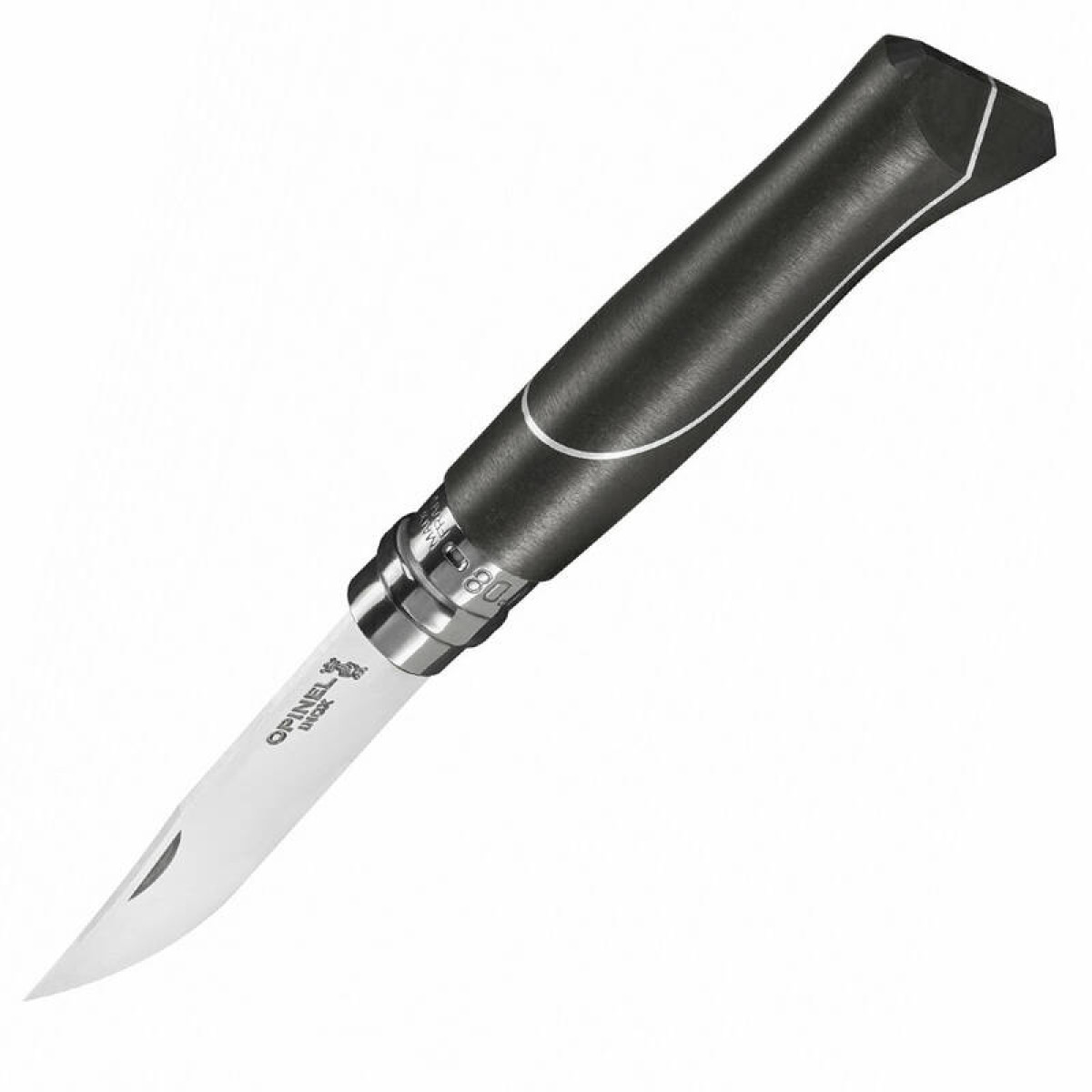 Нож Opinel №8 Ellipse африканское дерево с алюминиевой вставкой 3