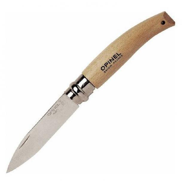 Нож Opinel №8 садовый нержавеющая сталь 133080