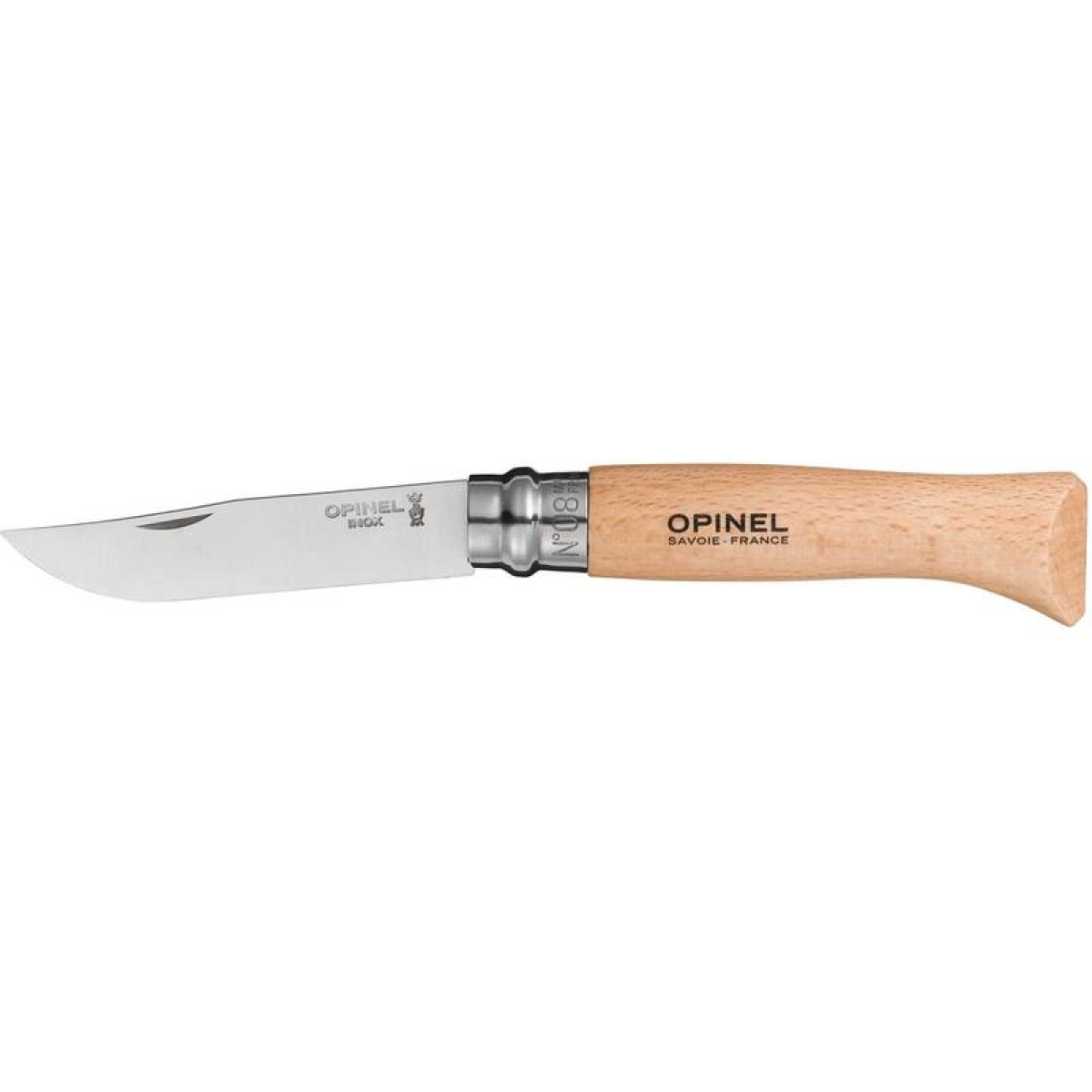 Нож Opinel №9 нержавеющая сталь дубовая рукоять 002424 3