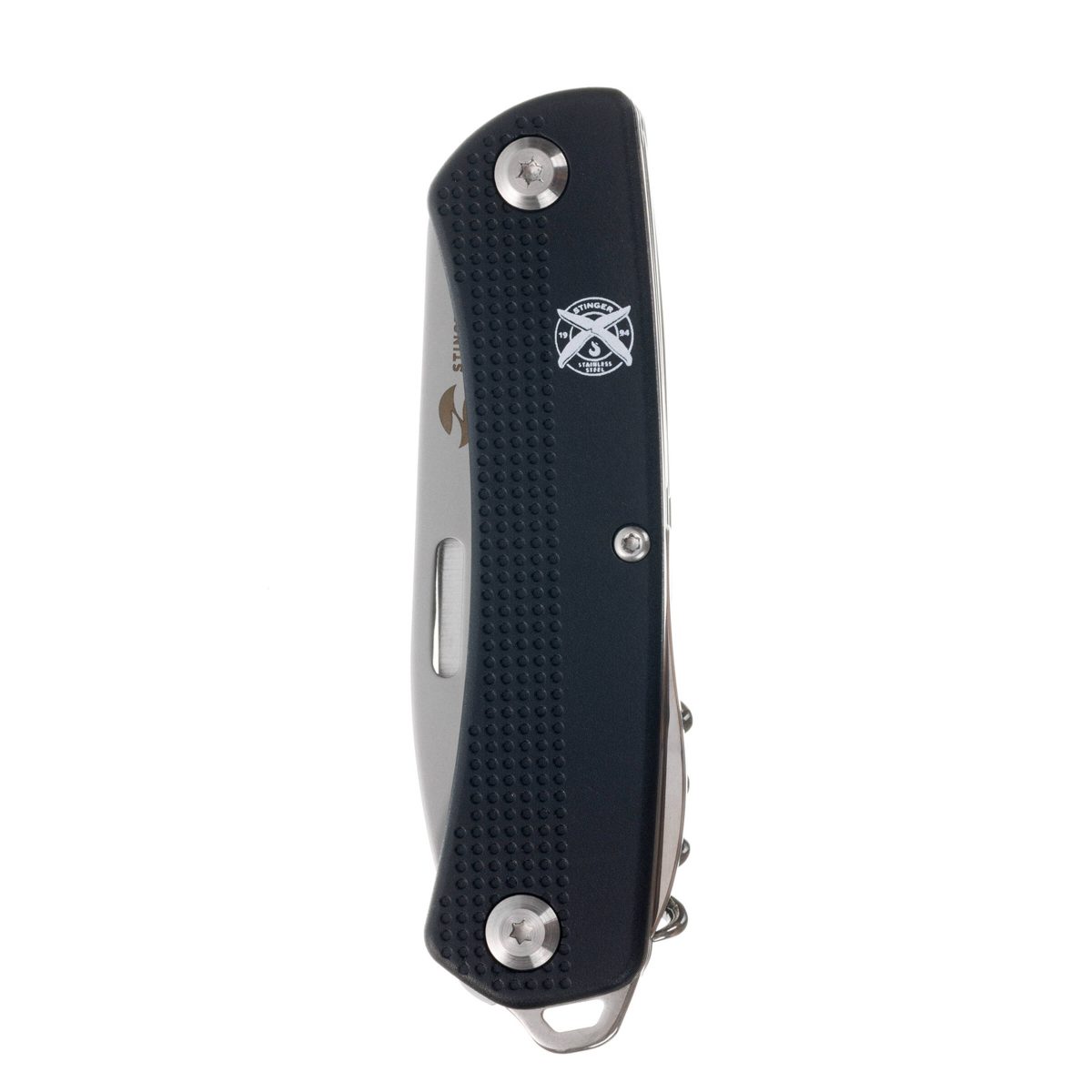 Нож перочинный 103 мм, 10 функций, в блистере STINGER FK-GHK2P-06B 5