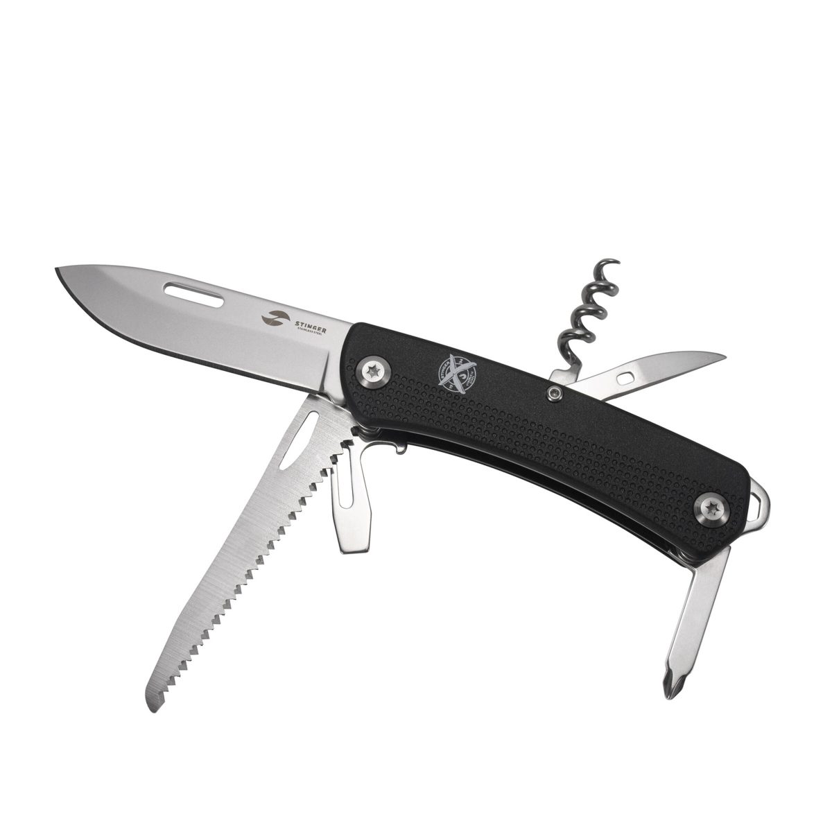 Нож перочинный 103 мм, 10 функций, в картонной коробке STINGER FK-GHK2P-06 3