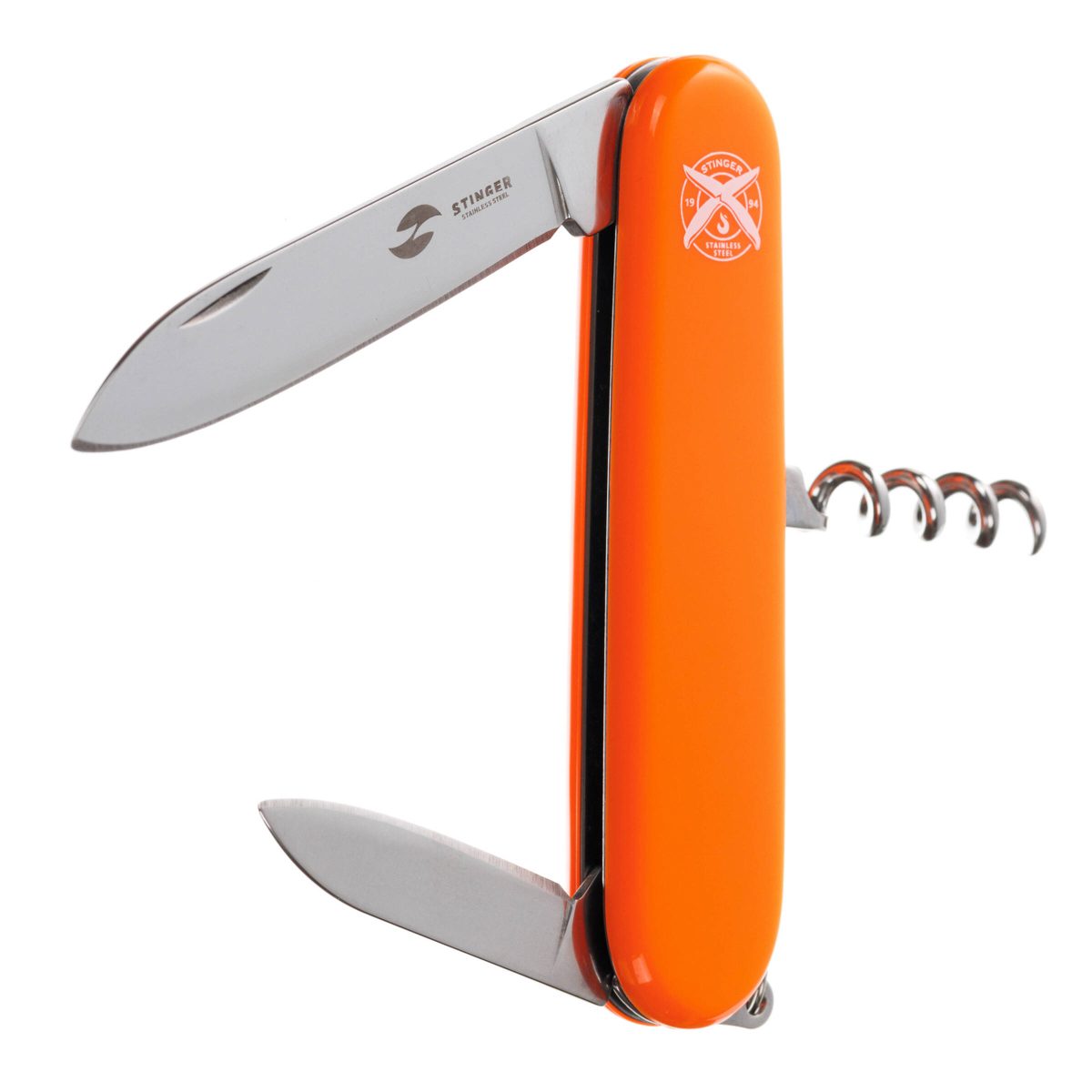 Нож перочинный 90 мм, 4 функции, в картонной коробке STINGER FK-K5005NH-4F 7