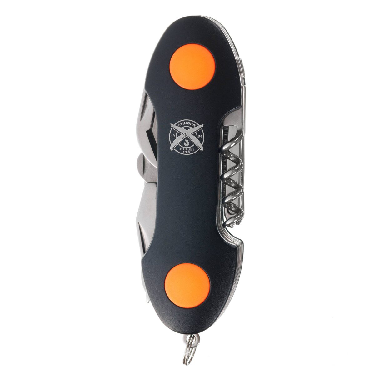 Нож перочинный 95 мм, 15 функций, в блистере STINGER FK-KF5011LG3B 6