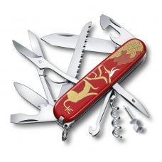 Нож перочинный Victorinox Huntsman Год быка, 91 мм, 16 функций, красный, в подарочной коробке