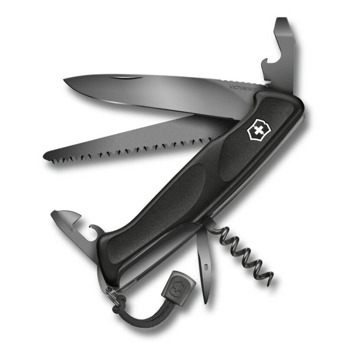 Нож перочинный Victorinox RangerGrip 55 Onyx Black