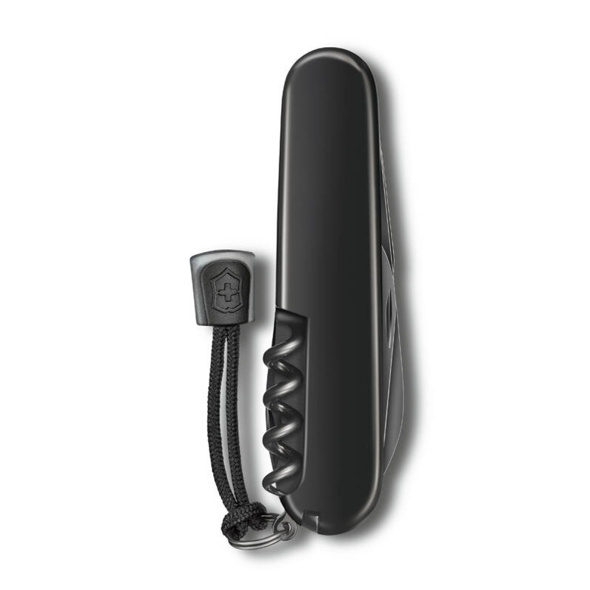 Нож перочинный Victorinox Spartan Onyx Black, 91 мм, 12 функций, чёрный, со шнурком 8