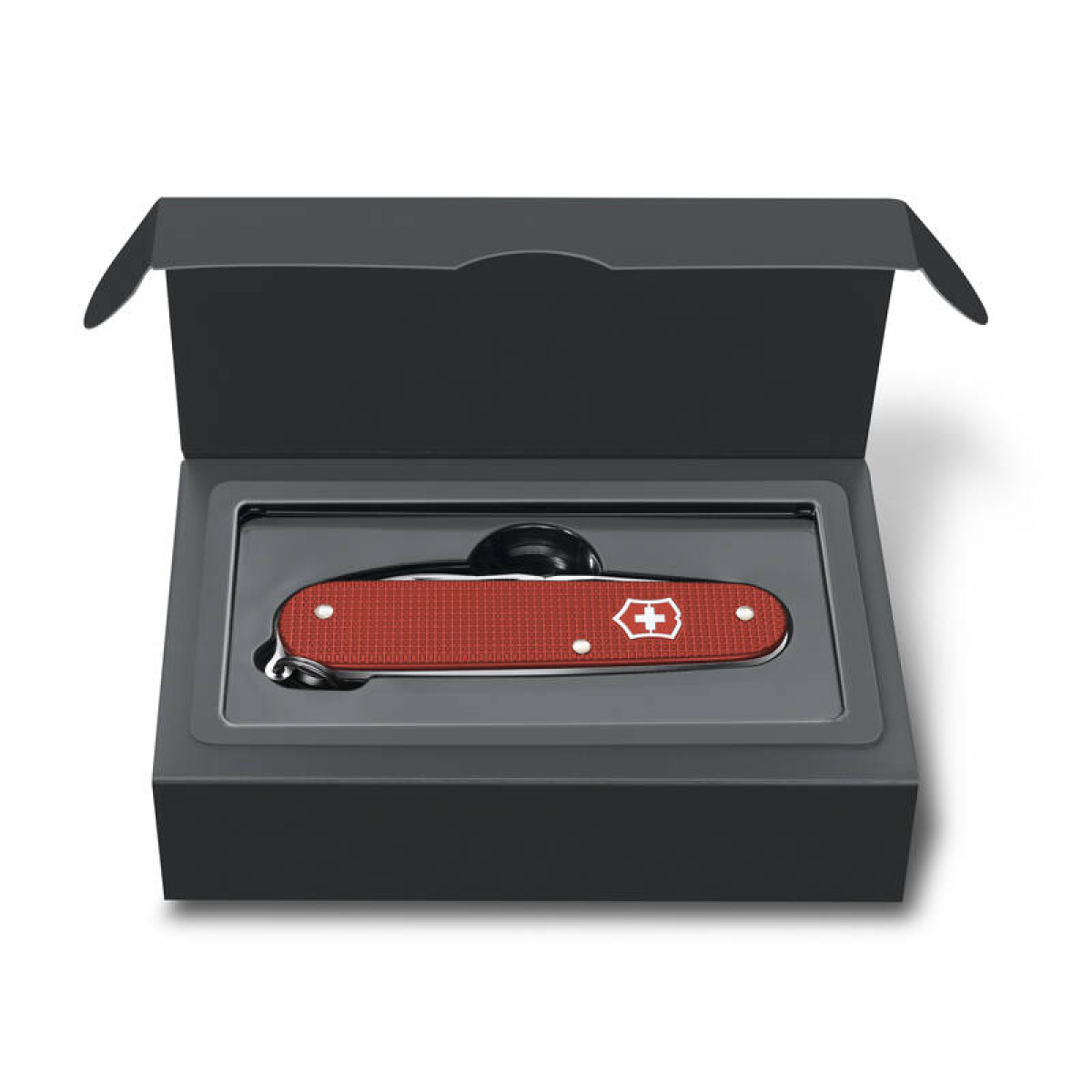 Нож перочинный VICTORINOX Cadet Alox, 84 мм, 9 функций, алюминиевая рукоять, красный 2