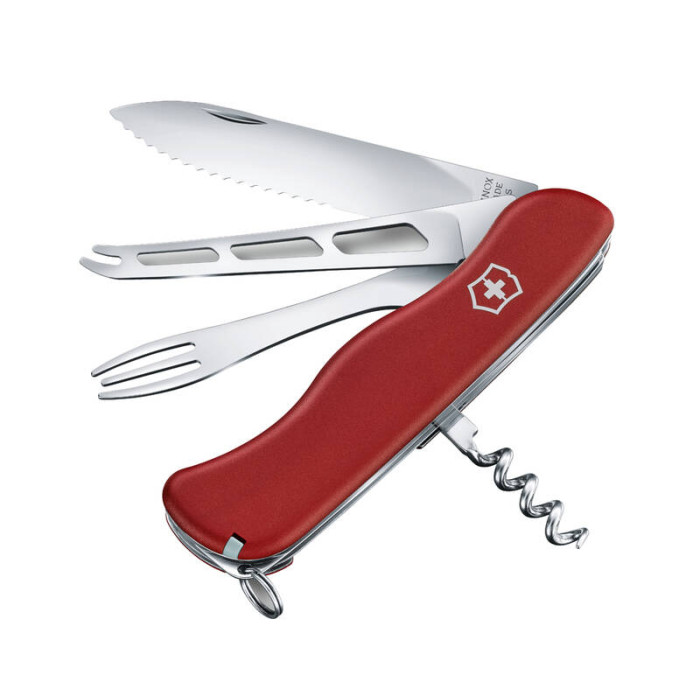 Нож перочинный VICTORINOX Cheese Master 111 мм 8 функций с фиксатором лезвия