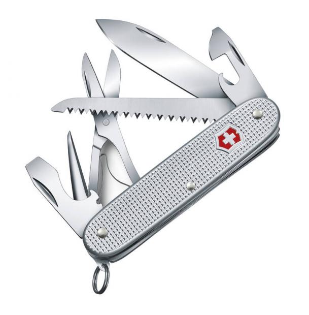 Нож перочинный VICTORINOX Farmer Alox 93 мм 10 функций 0.8271.26