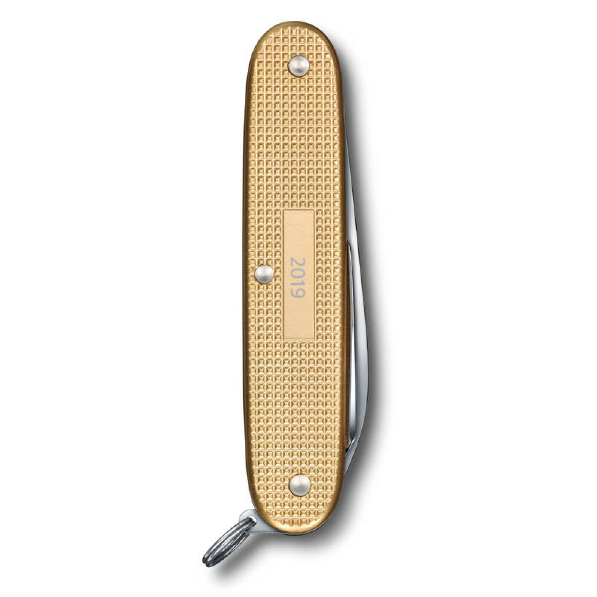 Нож перочинный VICTORINOX Pioneer, 93 мм, 8 функций, алюминиевая рукоять, золотистый 4