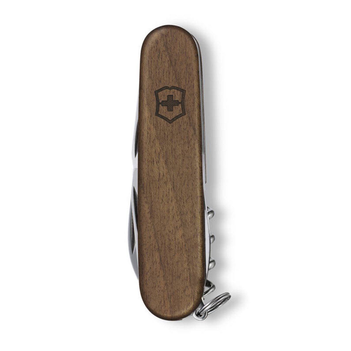 Нож перочинный VICTORINOX Spartan Wood, 91 мм, 10 функций, рукоять из орехового дерева 3