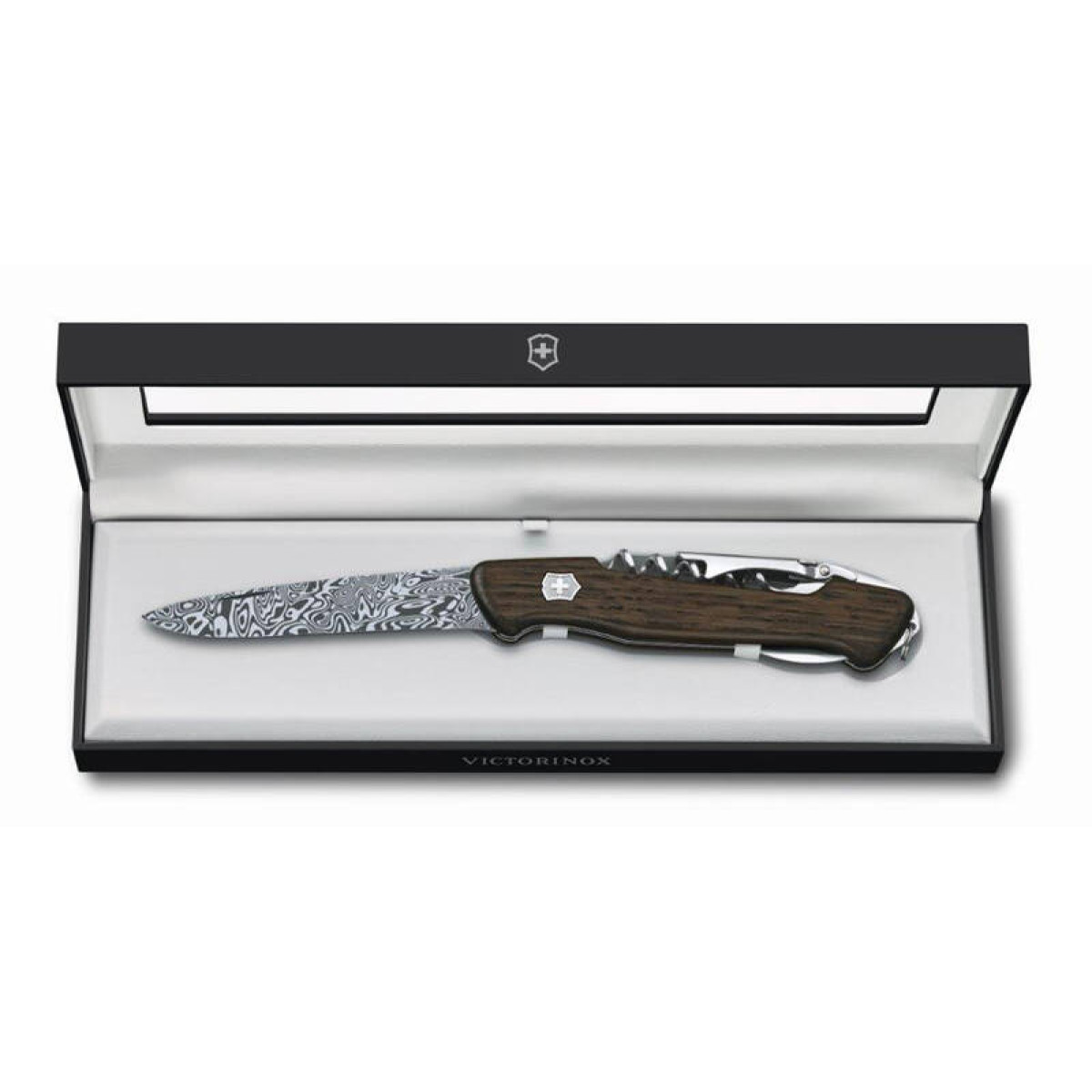 Нож перочинный VICTORINOX Wine Master, 130 мм, 6 функций, с фиксатором, рукоять из древесины дуба 2