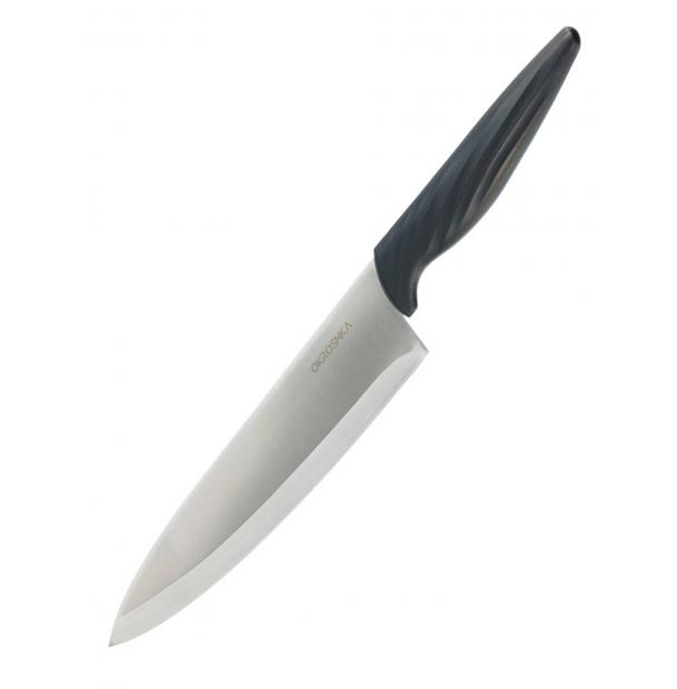 Нож поварской Okroshka Crouton 19,3 см OK912P-W-CH