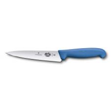 Нож разделочный VICTORINOX Fibrox, 15 см, синий