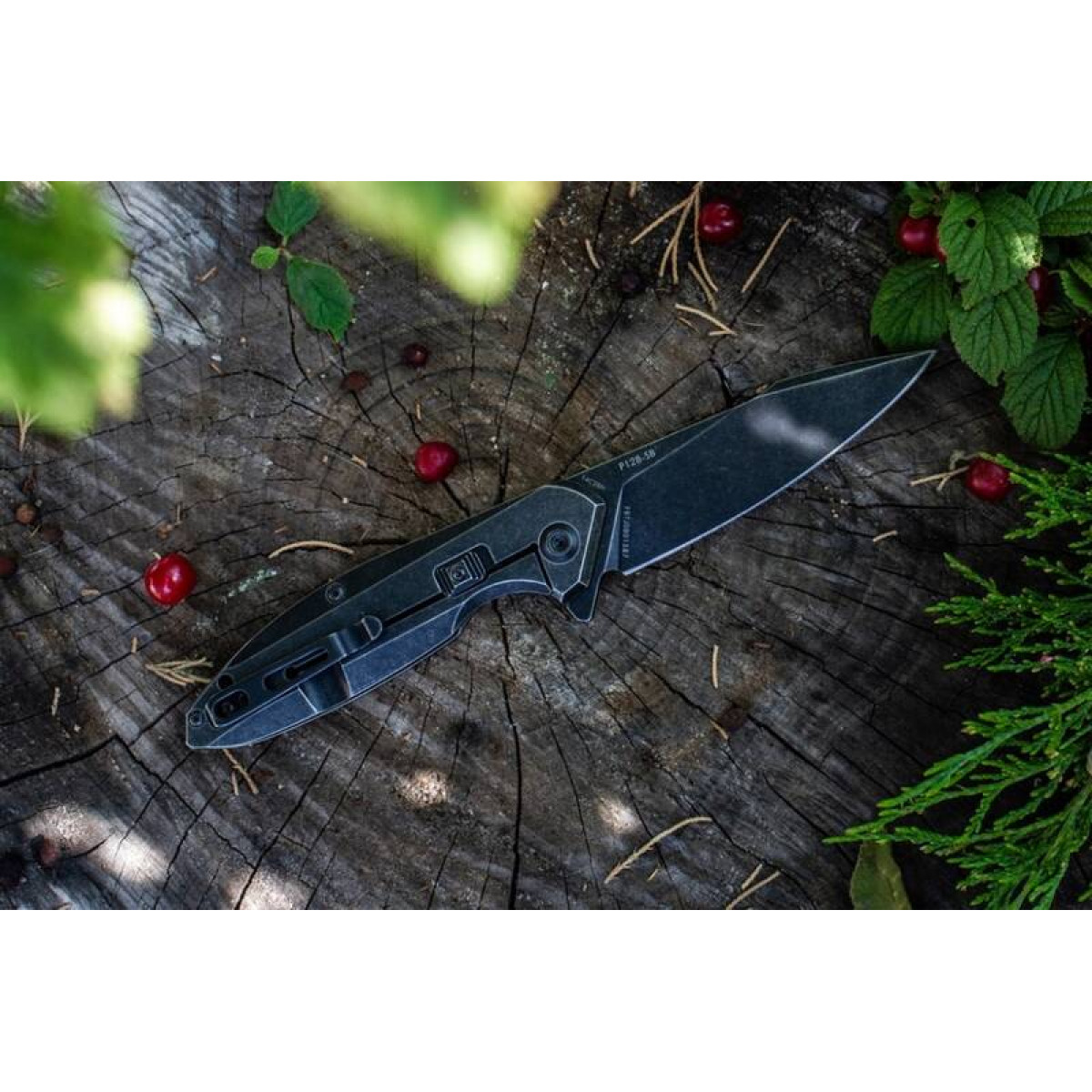 Нож Ruike P128-SB черный 10