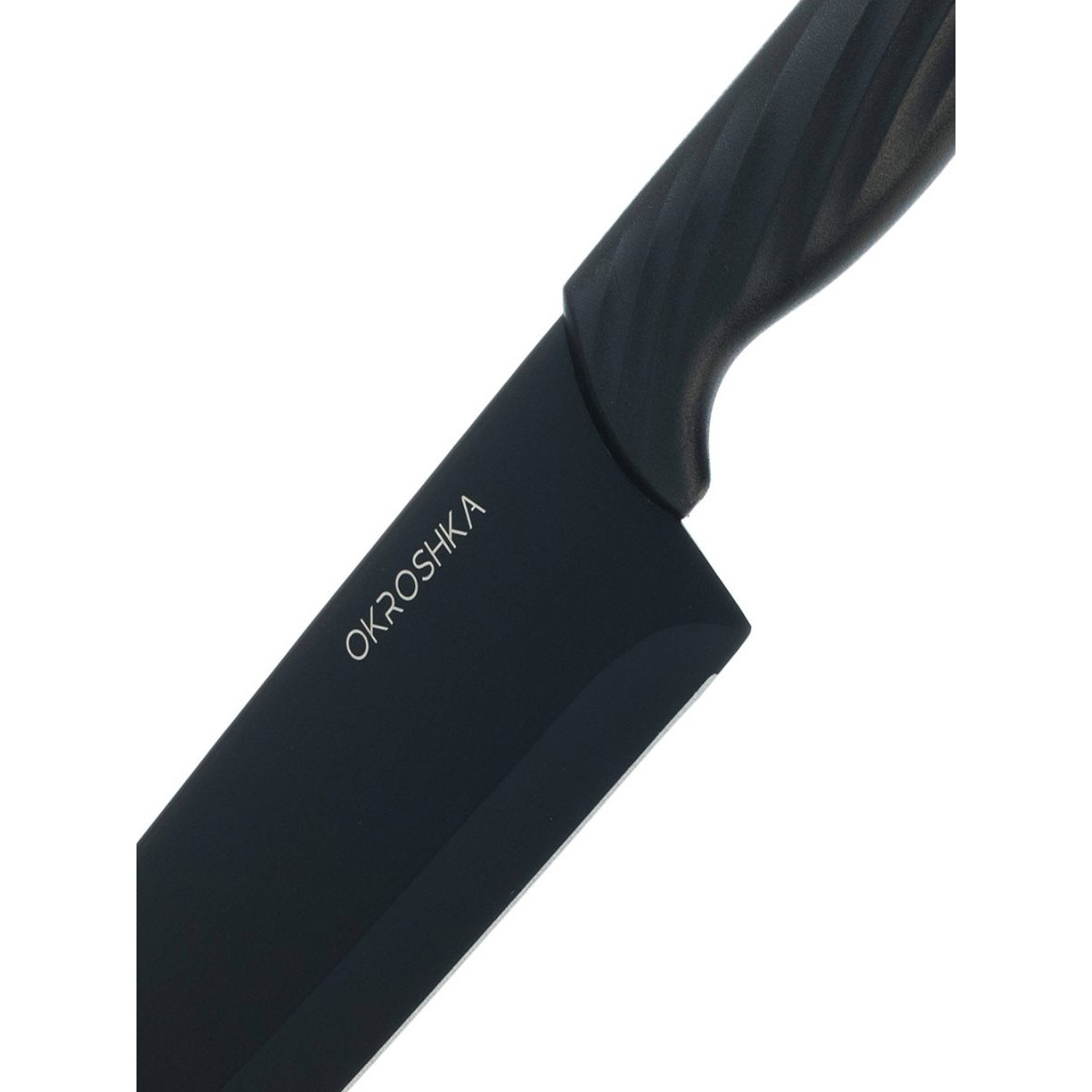 Нож сантоку Okroshka Crouton 18,7 см OK912P-B-SN 3