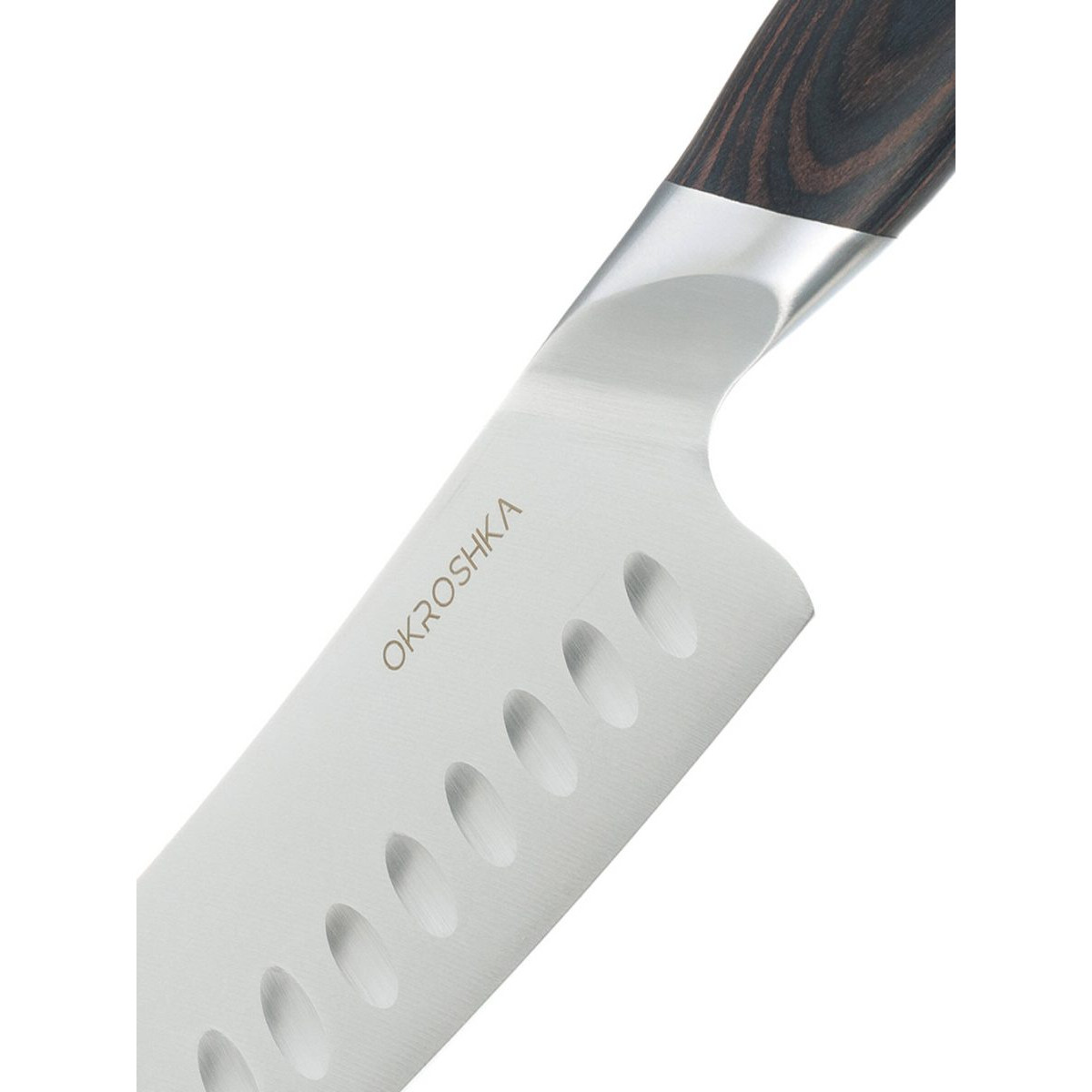 Нож сантоку Okroshka Truffle 17,8 см OK120PW-SN 4