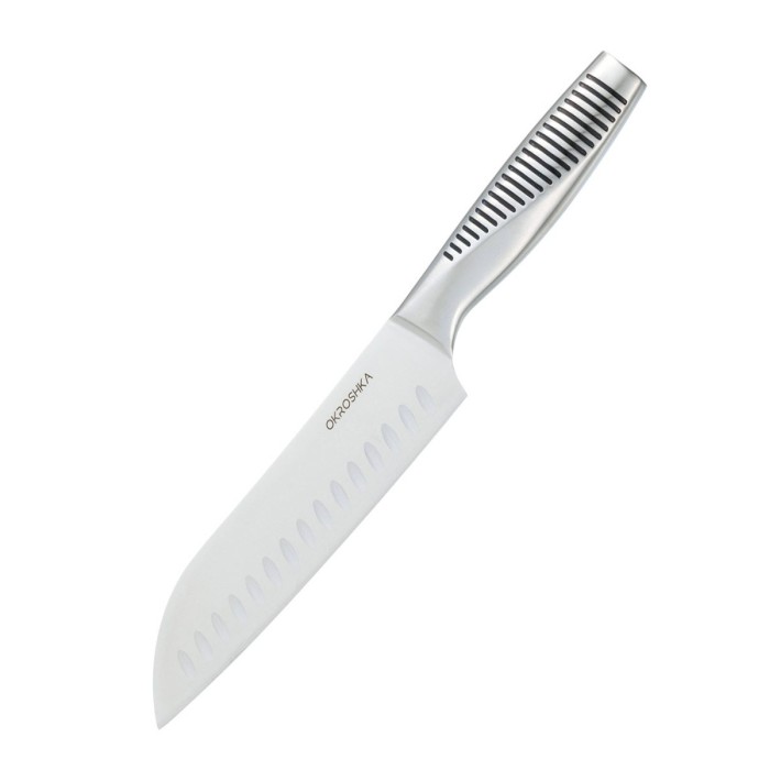 Нож сантоку Okroshka Wasabi 17,2 см OK212S-SN