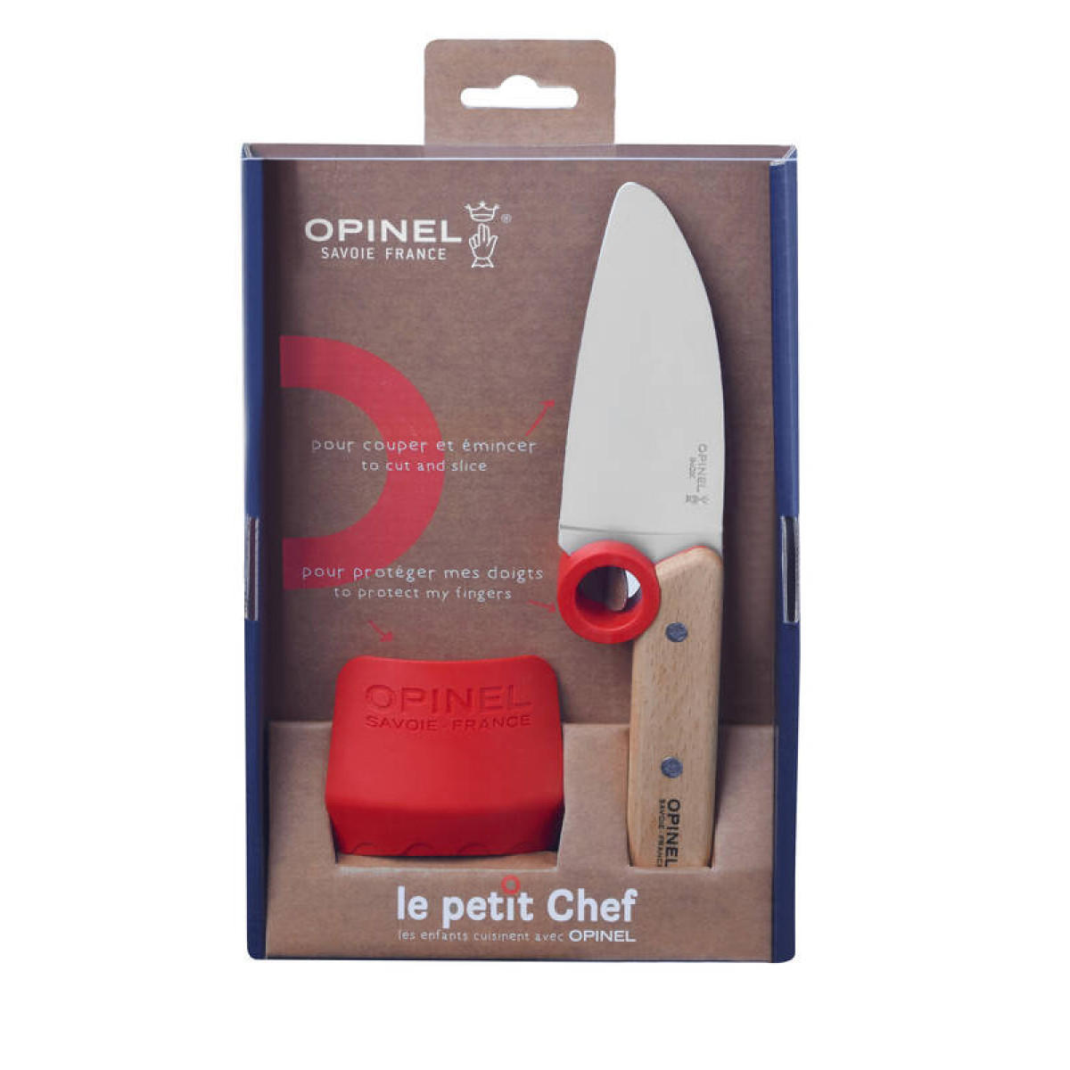 Нож шеф-повара Opinel с защитой пальцев 001744 6