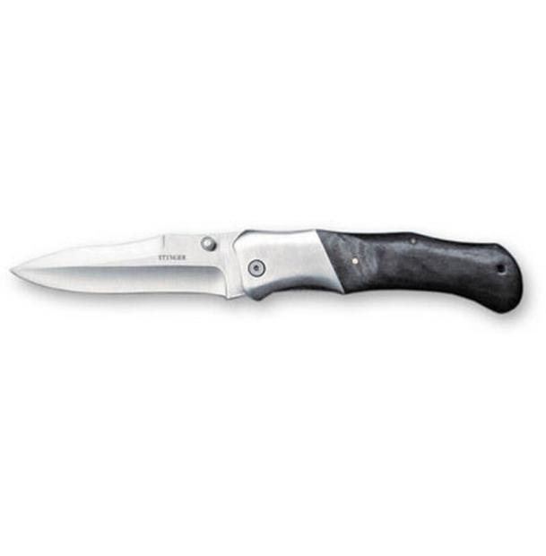 Нож складной Stinger 100 мм Silver Black YD-5303L