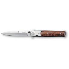 Нож складной Stinger 100 мм Silver Wood YD-9140L
