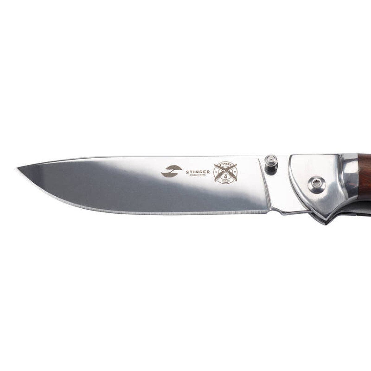 Нож складной Stinger 105 мм Silver Wood FK-9905 4