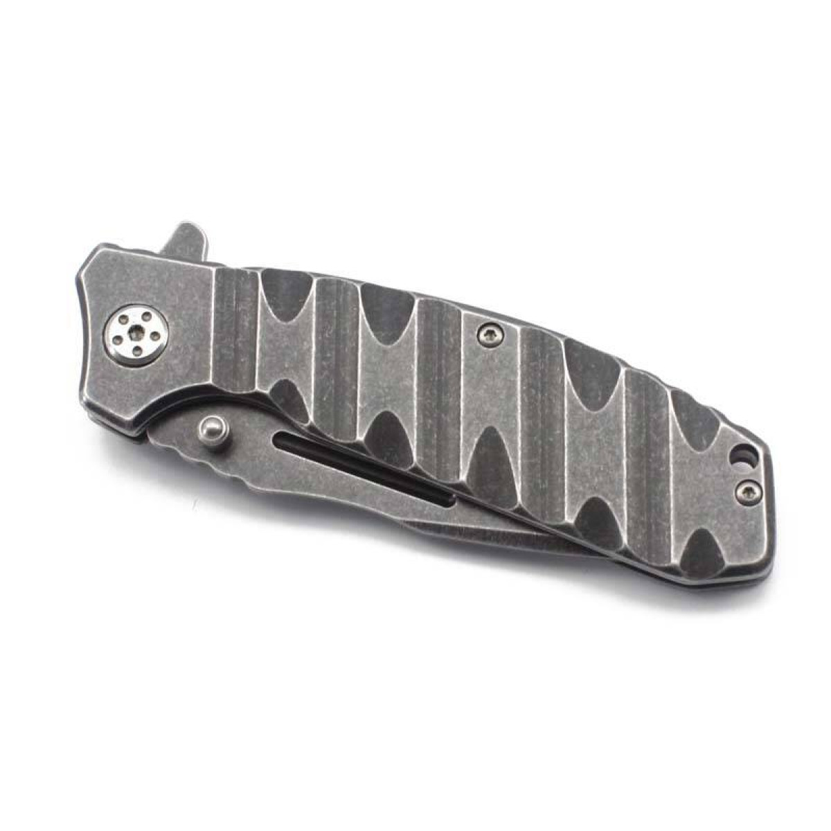 Нож складной Stinger 114 мм Black клипса FK-S036 3