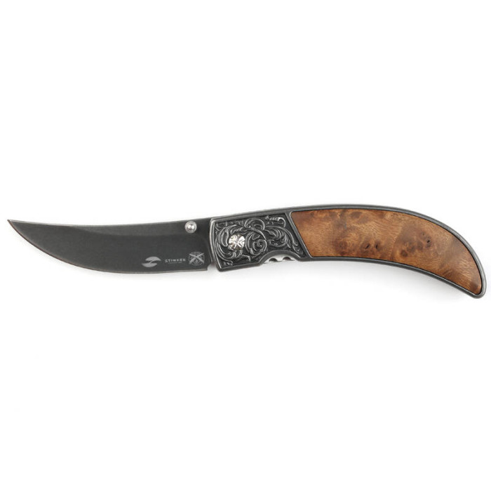 Нож складной Stinger 70 мм Black Brown FK-S054B