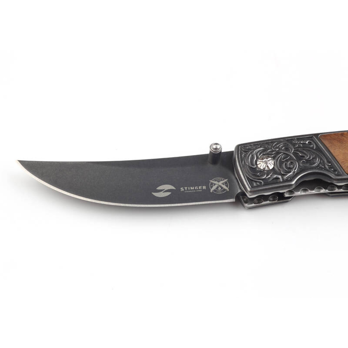 Нож складной Stinger 70 мм Black Brown FK-S054B 3
