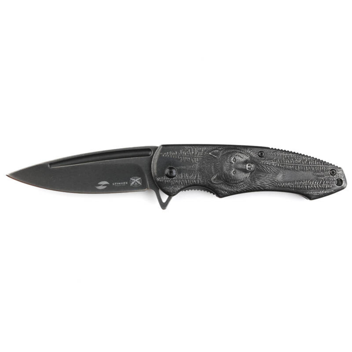 Нож складной Stinger 82 мм Black Bear FK-S063GY 1