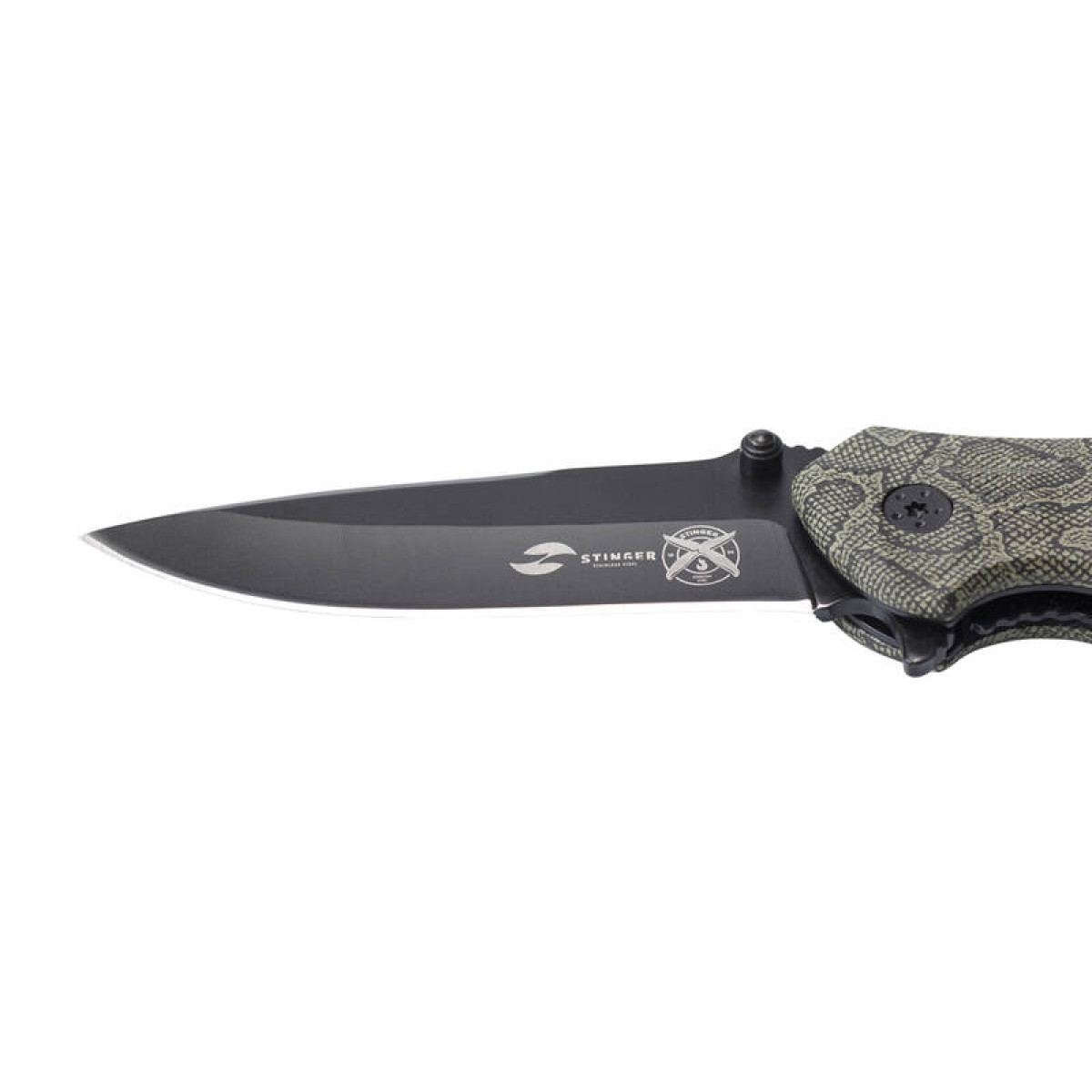 Нож складной Stinger 84 мм Black Camo FK-019SAK-CA 4
