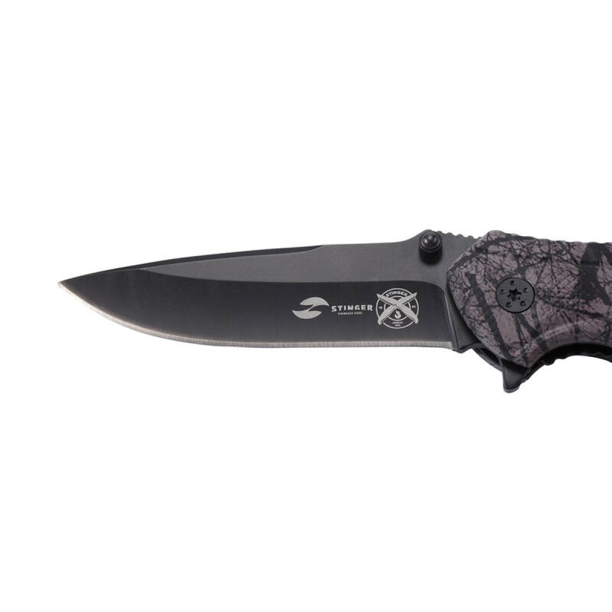 Нож складной Stinger 84 мм Black Camo FK-019STR-CA 4