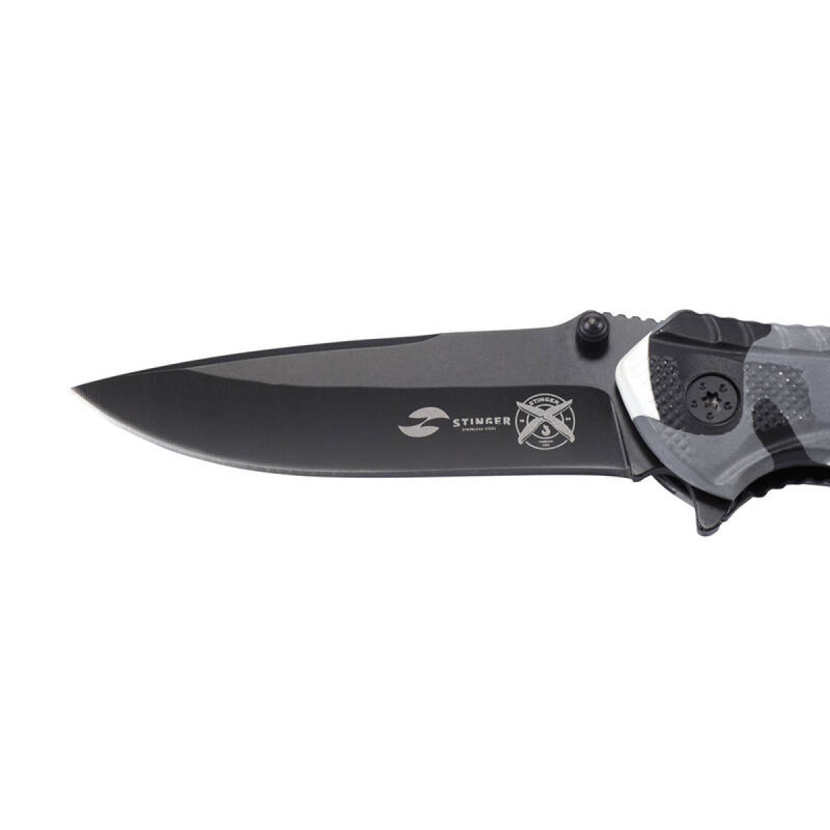 Нож складной Stinger 84 мм Black White FK-019SNO-CA 4