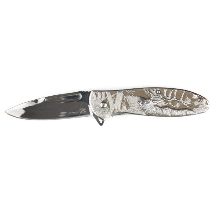 Нож складной Stinger 85 мм Silver FK-S071S