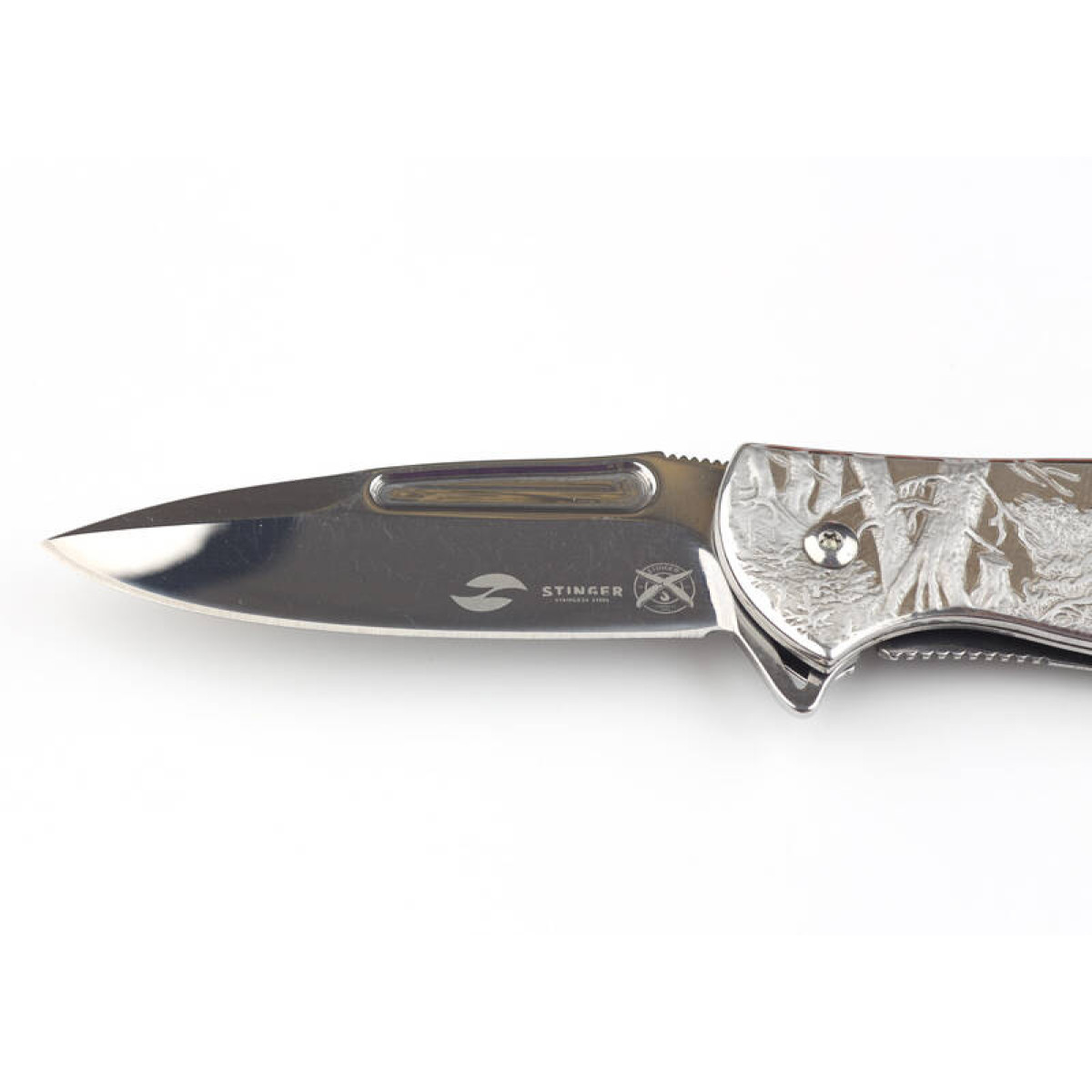 Нож складной Stinger 85 мм Silver FK-S071S 4