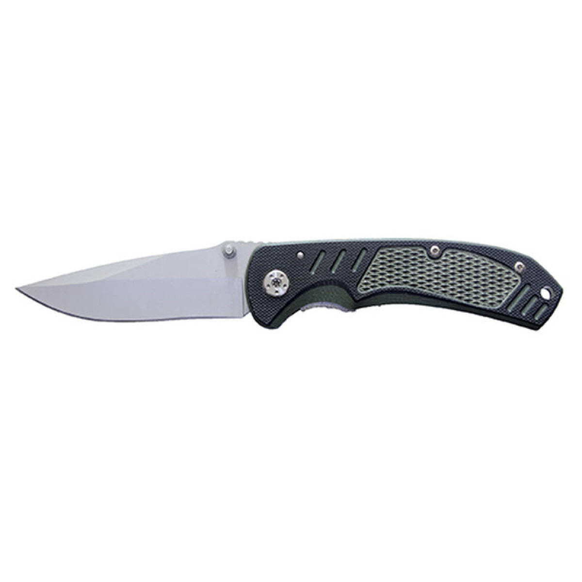 Нож складной Stinger 85 мм Silver Green FK-GN01 1