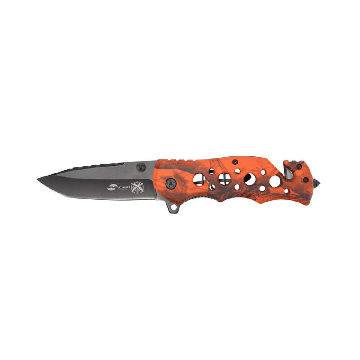 Нож складной Stinger 86 мм Black Orange FK-020OR 1