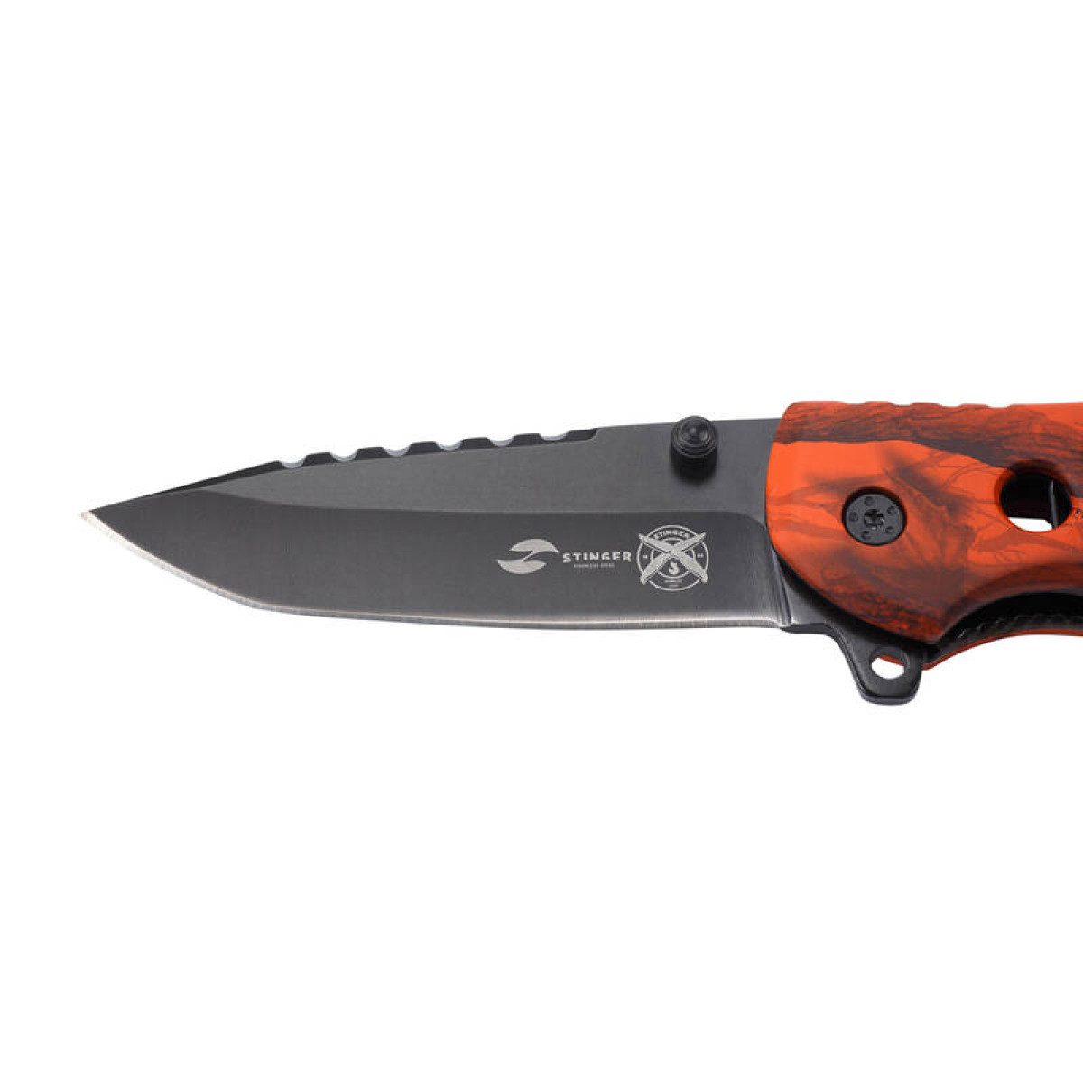 Нож складной Stinger 86 мм Black Orange FK-020OR 4
