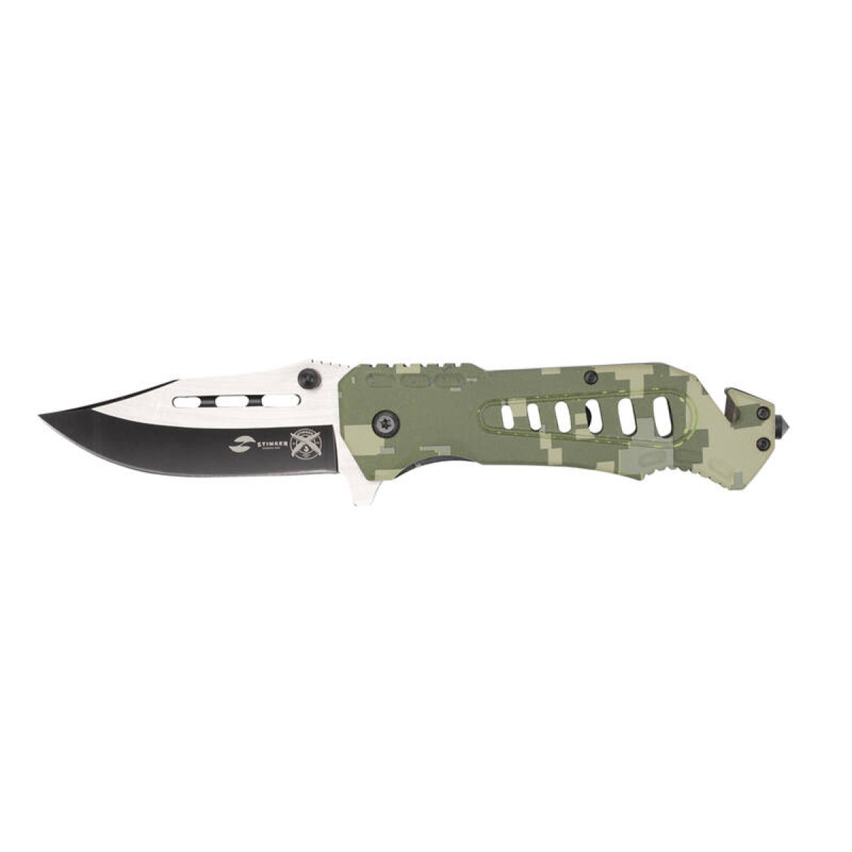 Нож складной Stinger 88 мм Silver Camo FK-008H 1