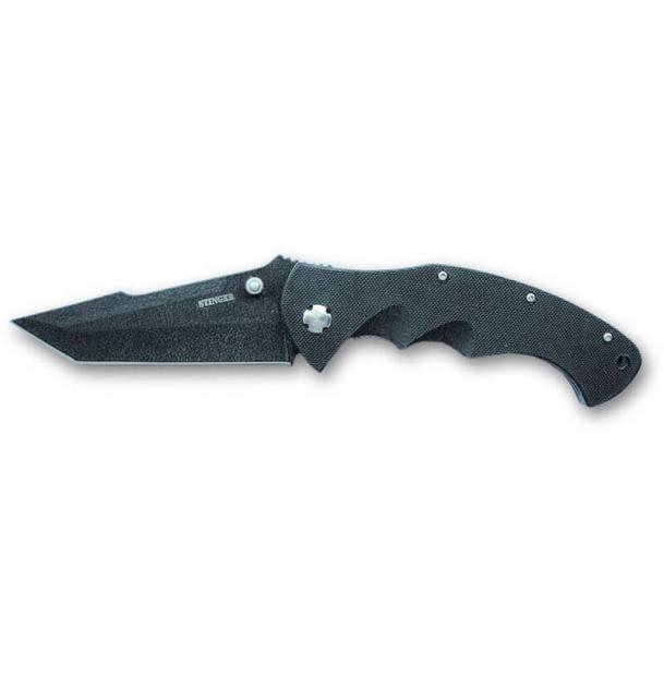 Нож складной Stinger 90 мм Black G10-7805B