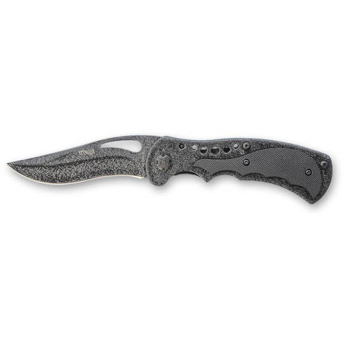 Нож складной Stinger 90 мм Silver Black G10-1210LB