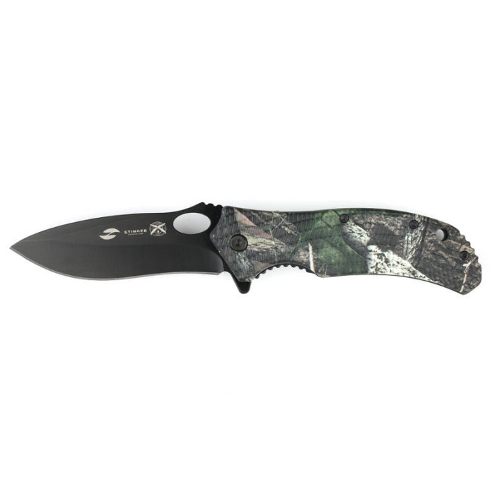 Нож складной Stinger 91 мм Black Camo FK-C054