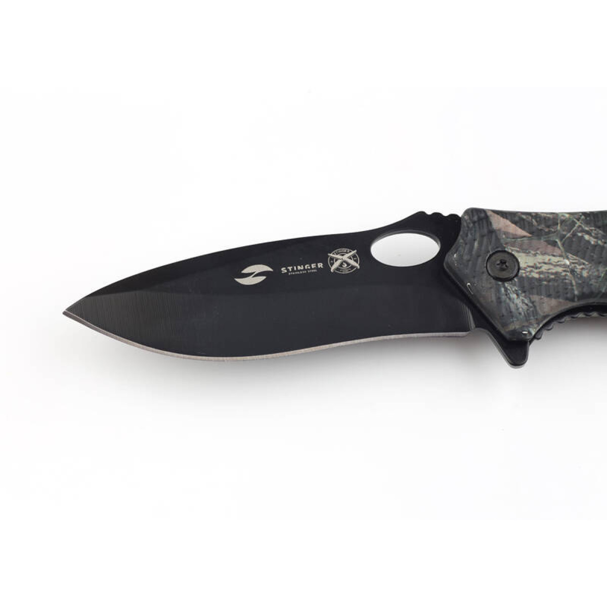 Нож складной Stinger 91 мм Black Camo FK-C054 4