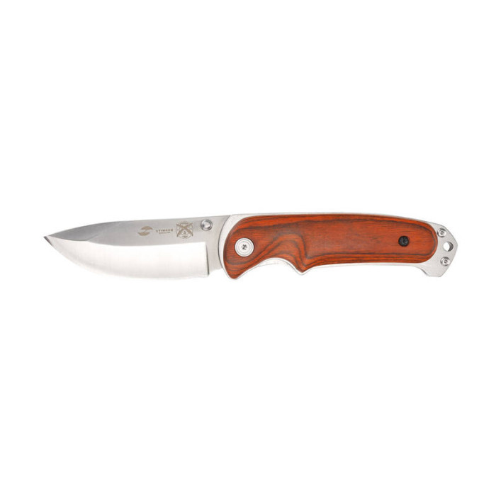 Нож складной Stinger 91 мм Silver Wood FK-8236