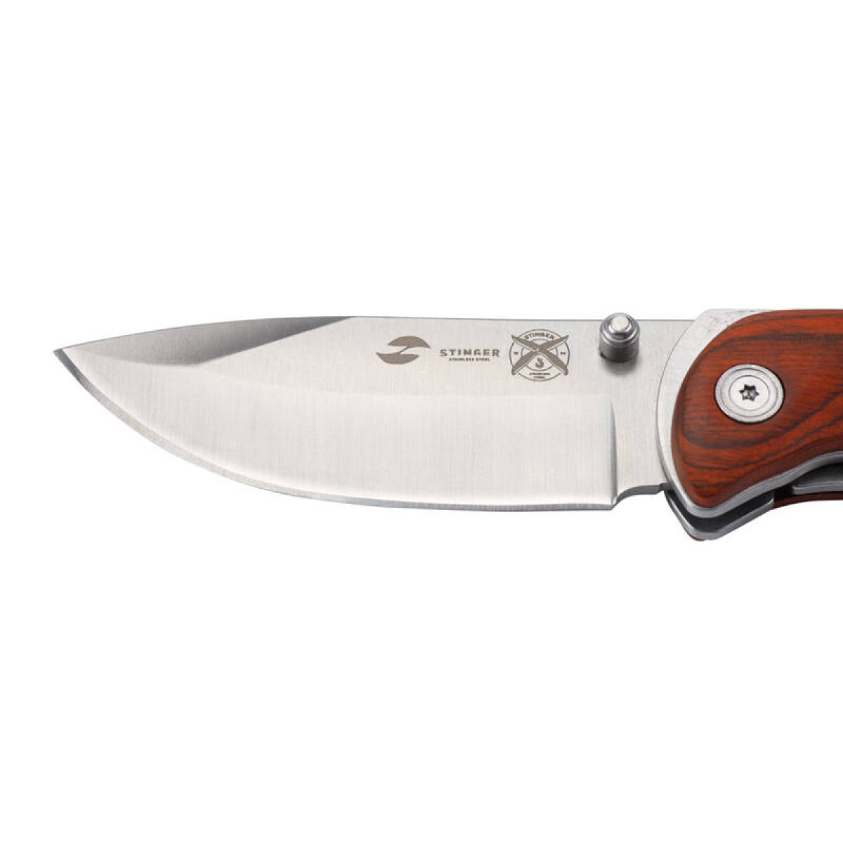 Нож складной Stinger 91 мм Silver Wood FK-8236 4